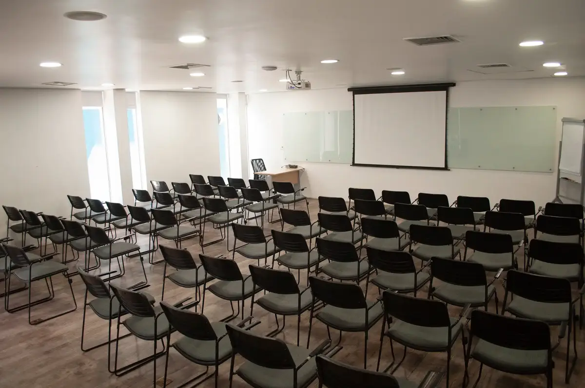 Sala para reunião na Stationct, Vila Olímpia, São Paulo